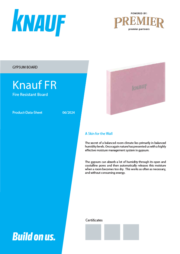 Knauf FR Gypsum Board